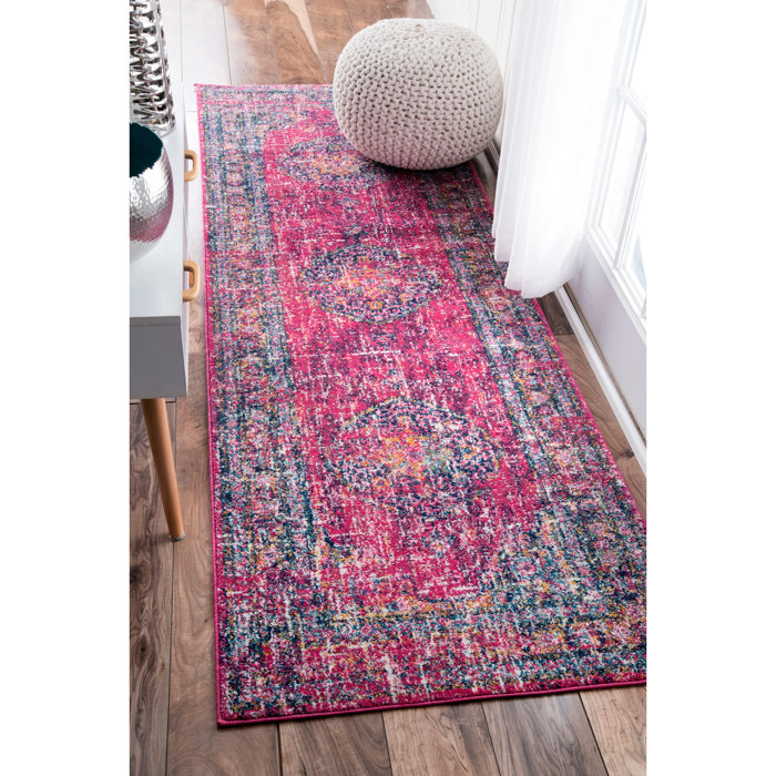 Mistana™ Parker Oriental Pink Area Rug & Reviews Wayfair